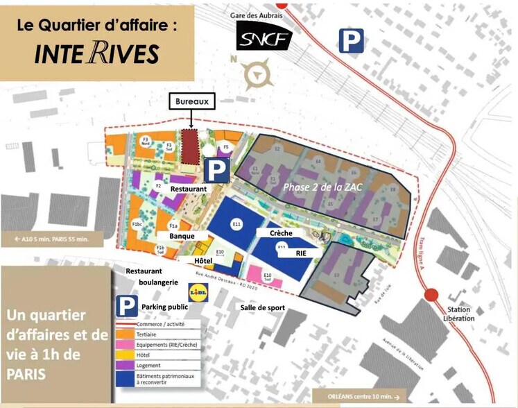 Bureau dans Fleury-les-Aubrais à vendre - Photo de l’immeuble – Image 2 sur 3