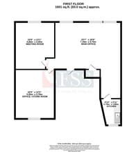 22A Oxford St, Harrogate à louer Plan d’étage– Image 1 sur 9