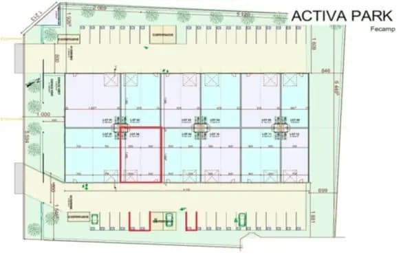 Local d’activités dans Fécamp à louer - Plan de site – Image 3 sur 3