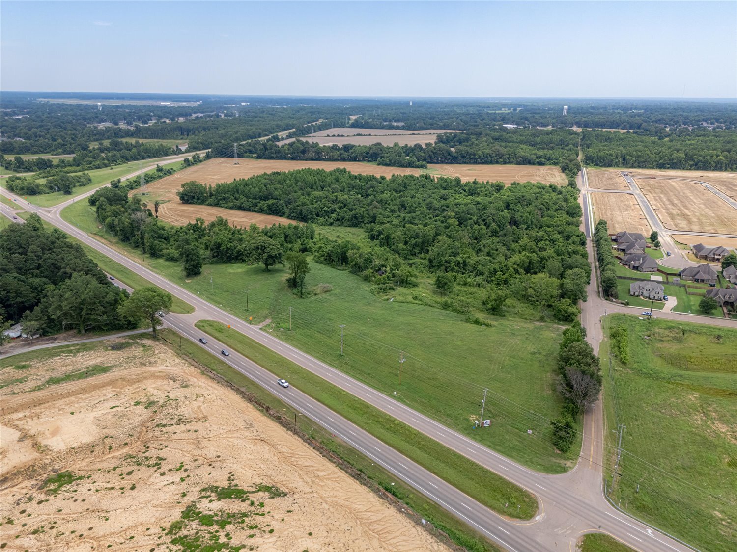 Southeast corner I-269/TN 385 @ US 51 hwy, Millington, TN à vendre Aérien– Image 1 sur 6