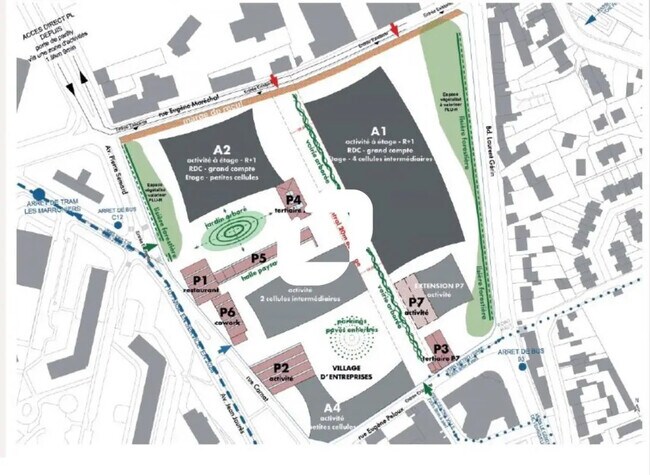 Plus de détails pour 7 Rue Eugène Peloux, Vénissieux - Bureau à louer