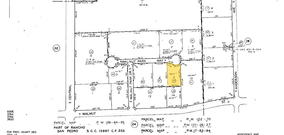 1330 W Walnut Pky, Compton, CA à louer - Plan cadastral – Image 2 sur 2
