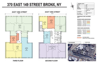 370 E 149th St, Bronx, NY à louer Plan d’étage– Image 1 sur 12