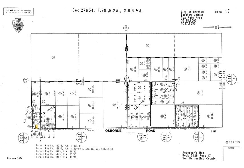 2791 Lenwood Rd, Barstow, CA à louer - Plan cadastral – Image 2 sur 5