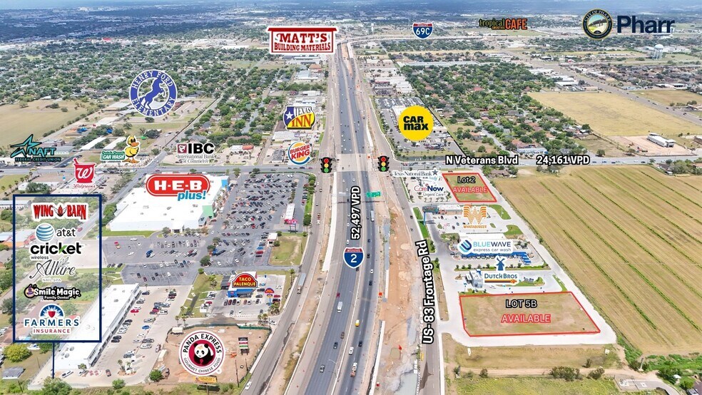 1400 Veterans Blvd, San Juan, TX à vendre - Photo principale – Image 1 sur 3