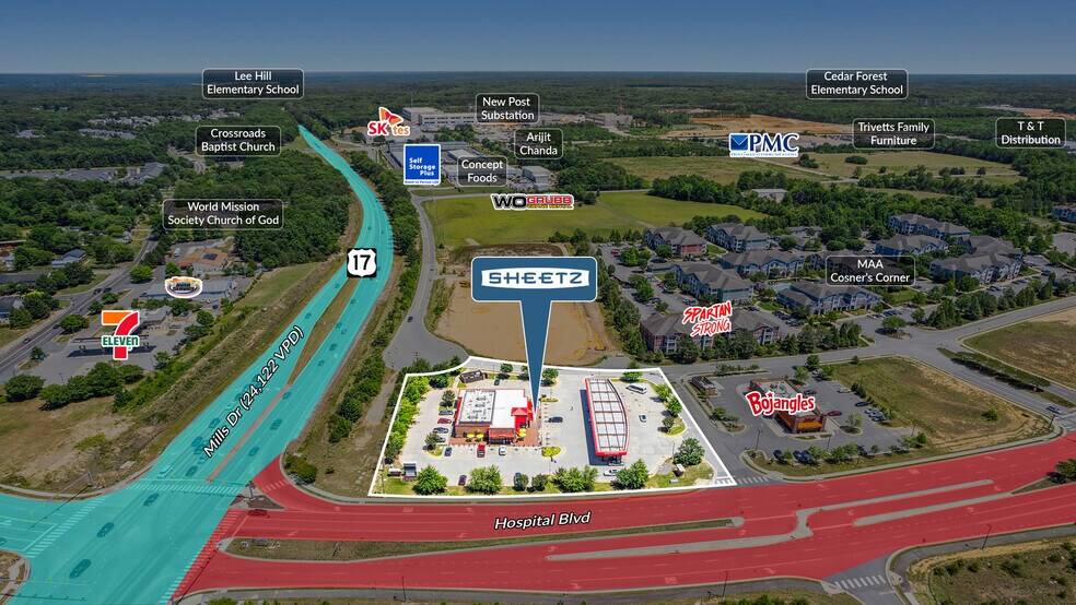 9825 Hospital Blvd, Fredericksburg, VA à vendre - Photo de l’immeuble – Image 2 sur 5