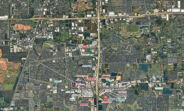 11601 Shadow Creek Pky, Pearland, TX - Vue aérienne vue de carte - Image1
