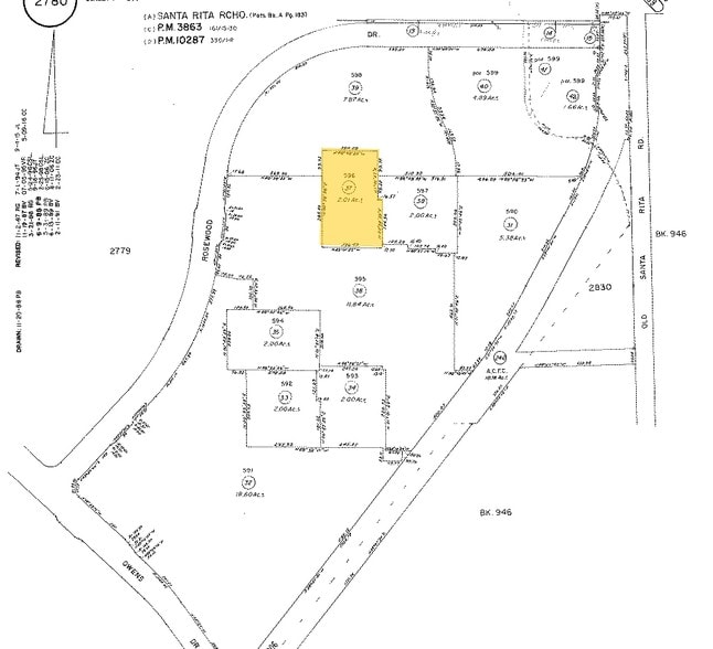 4410 Rosewood Dr, Pleasanton, CA à louer - Plan cadastral – Image 2 sur 19