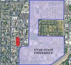 681 E 700 N, Logan, UT - Vue aérienne  vue de carte