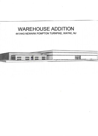 Plus de détails pour 441 Newark Pompton Tpke, Wayne, NJ - Industriel/Logistique à louer
