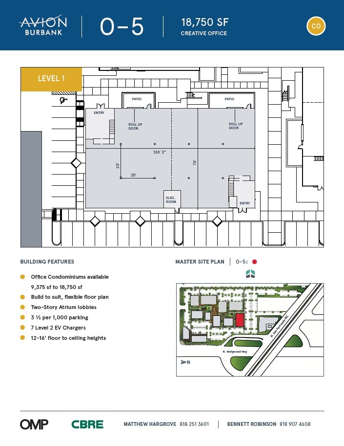 3051-3055 N Hollywood Way, Burbank, CA à vendre Plan d’étage– Image 1 sur 1