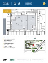 3051-3055 N Hollywood Way, Burbank, CA à vendre Plan d’étage– Image 1 sur 1