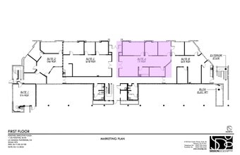 1150 Foothill Blvd, La Cañada Flintridge, CA à louer Plan d’étage type– Image 1 sur 1