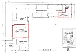 6175 Shamrock Ct, Dublin, OH à louer Plan de site– Image 2 sur 2