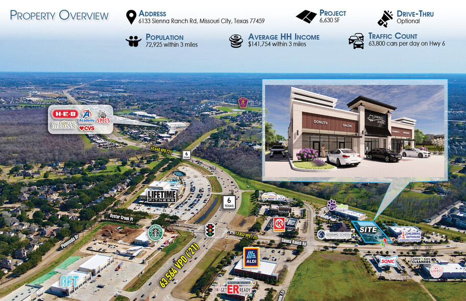 6133 Sienna Ranch Rd, Missouri City, TX à louer - Photo de l’immeuble – Image 2 sur 3