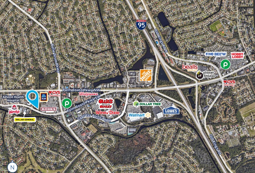 645 Palm Coast Pky SW, Palm Coast, FL à vendre - Photo de l’immeuble – Image 3 sur 3