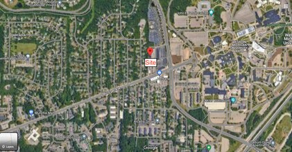 2804 W Michigan Ave, Kalamazoo, MI - VUE AÉRIENNE vue de carte