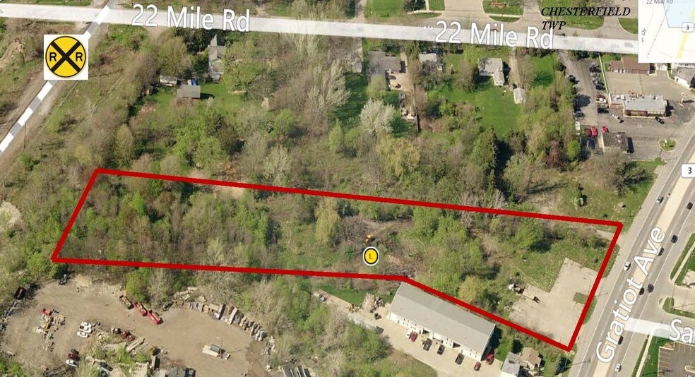 48745 Gratiot Ave, Chesterfield, MI à vendre - Photo de l’immeuble – Image 2 sur 2