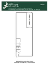 736-776 Industrial Dr, Elmhurst, IL à louer Plan d’étage– Image 1 sur 1