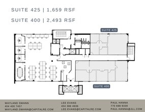 255 E Paces Ferry Rd Ne, Atlanta, GA à louer Plan de site– Image 2 sur 2