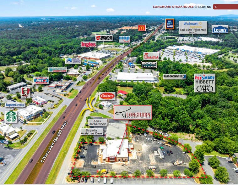 1235 E Dixon Blvd, Shelby, NC à vendre - Photo de l’immeuble – Image 3 sur 5