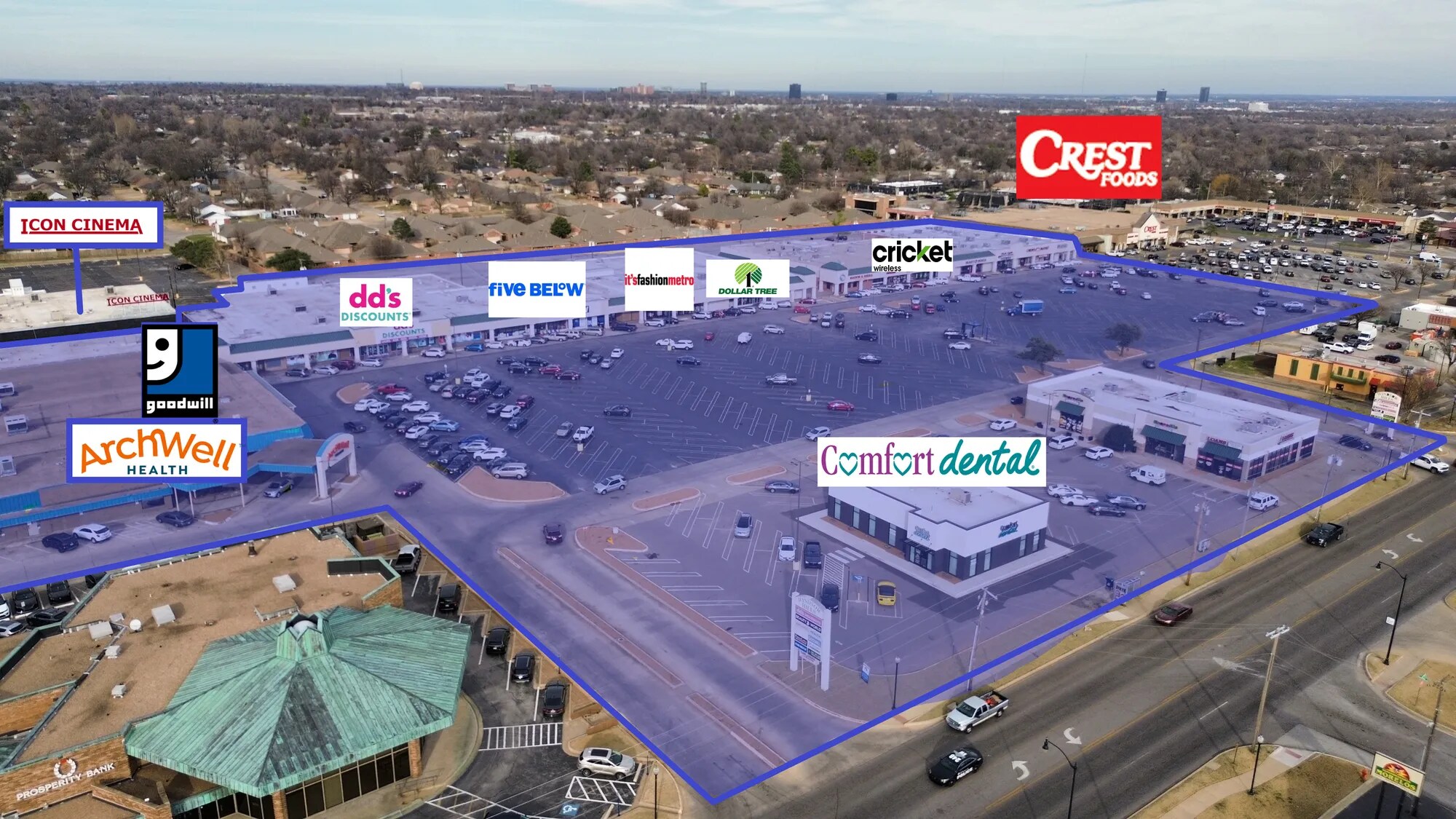 Windsor Hills Shopping Center portefeuille de 3 biens à vendre sur LoopNet.fr Photo principale– Image 1 sur 11