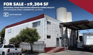 Plus de détails pour 7602 Jackson St, Paramount, CA - Industriel/Logistique à vendre