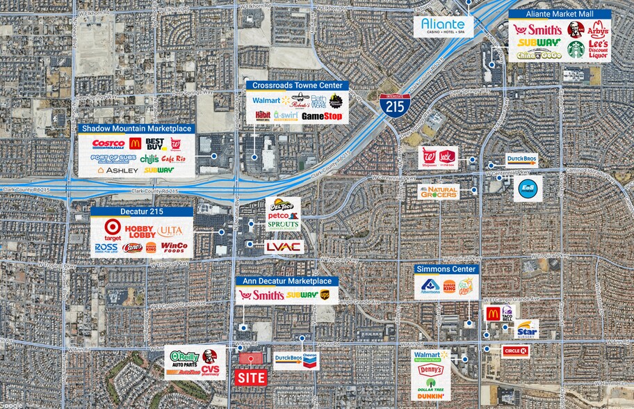 4655 W Ann Rd, North Las Vegas, NV à vendre - Aérien – Image 2 sur 2