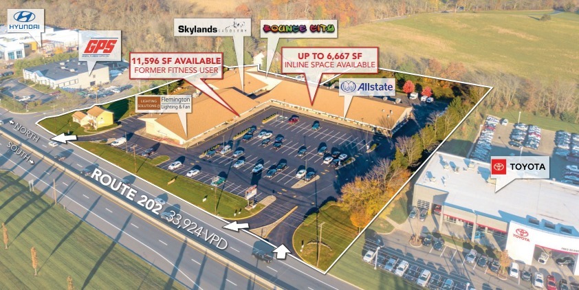 176 Highway 202, Flemington, NJ à louer - Photo de l’immeuble – Image 1 sur 7