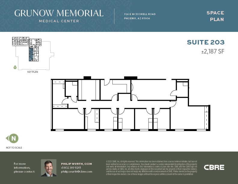 926 E McDowell Rd, Phoenix, AZ à louer Plan d’étage– Image 1 sur 1