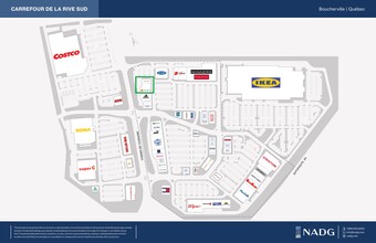 582 Ch de Touraine, Boucherville, QC à louer Plan de site– Image 1 sur 1