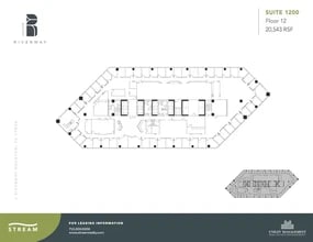 1 Riverway, Houston, TX à louer Plan d’étage– Image 1 sur 1