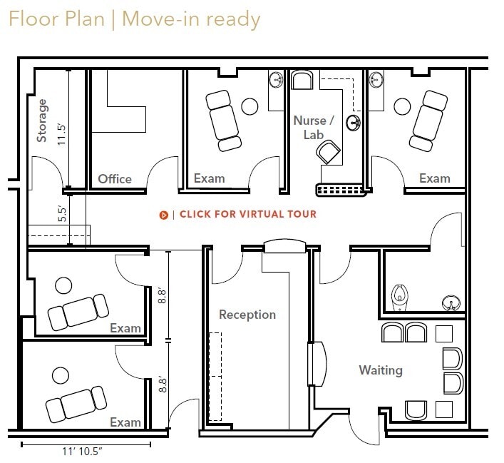 16069-16233 Sylvester Rd SW, Burien, WA à louer Plan d’étage– Image 1 sur 4