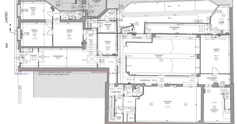 Bureau dans Paris à louer - Plan d’étage – Image 3 sur 5