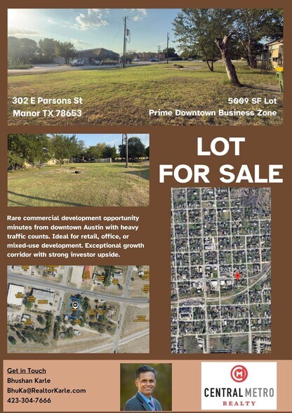 302 E Parsons St, Manor, TX à vendre - Photo de l’immeuble – Image 1 sur 13