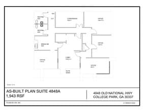 4810-4820 Old National Hwy, Atlanta, GA à louer Plan de site– Image 1 sur 1