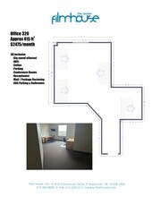 810 Dominican Dr, Nashville, TN à louer Plan d’étage– Image 2 sur 2