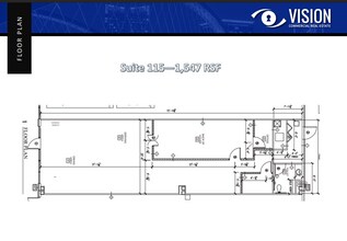5001-5005 S Cooper St, Arlington, TX à louer Plan d’étage– Image 1 sur 1