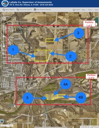 Plus de détails pour Land Portfolio For Sale, La salle, IL – Terrain à vendre, LaSalle, IL