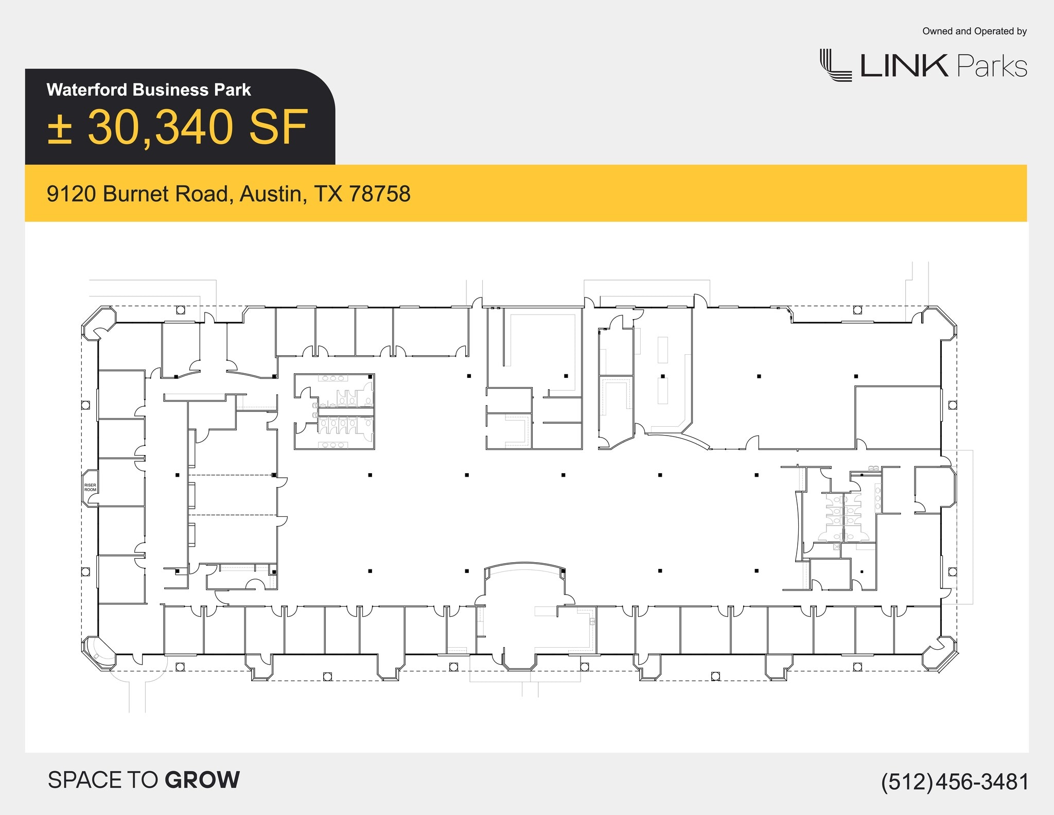 9229 Waterford Centre Blvd, Austin, TX à louer Plan de site– Image 1 sur 4
