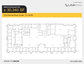 9229 Waterford Centre Blvd, Austin, TX à louer Plan de site– Image 1 sur 4