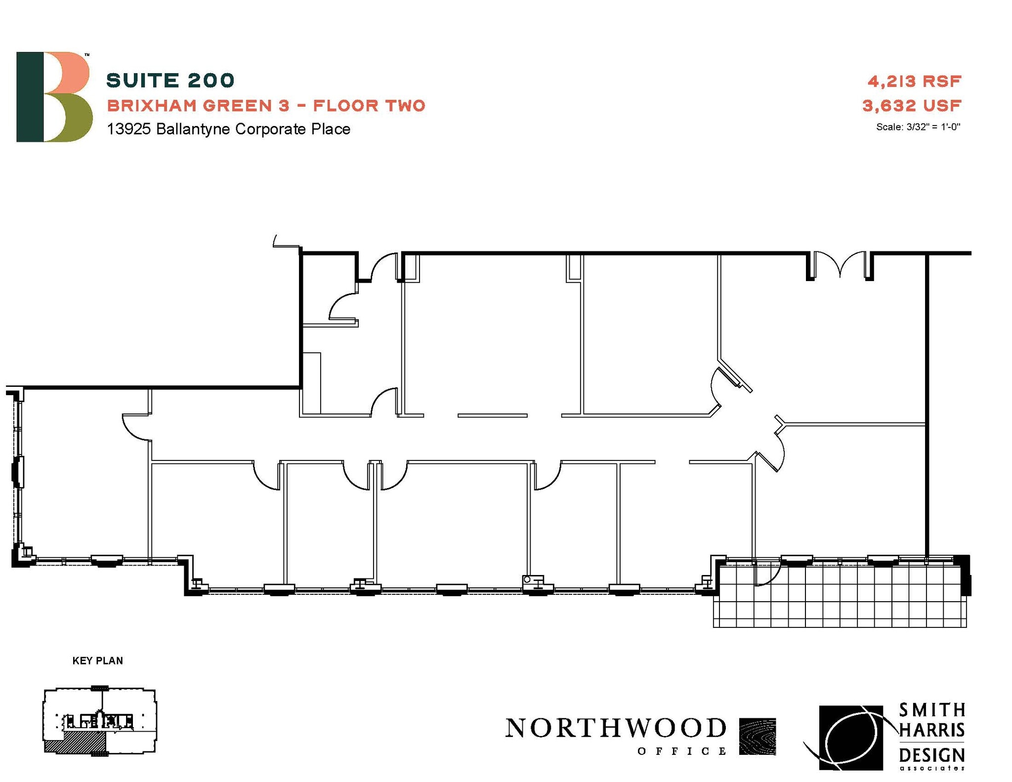 13925 Ballantyne Corporate Pl, Charlotte, NC à louer Plan d’étage– Image 1 sur 1