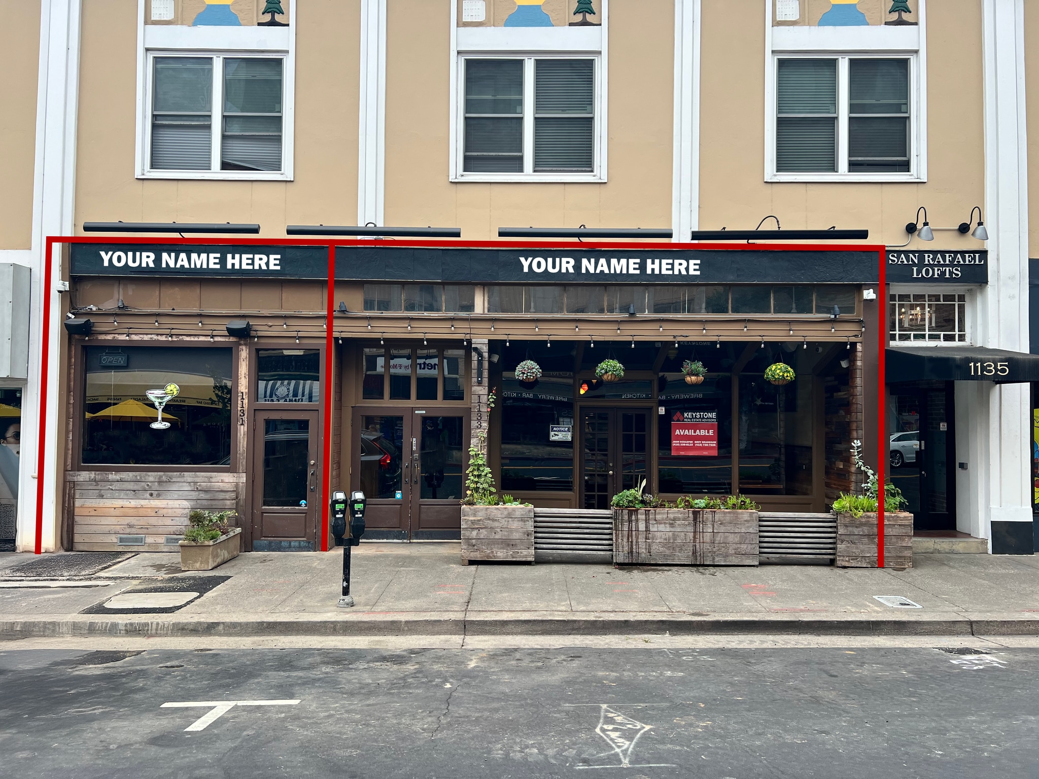 1121-1139 4th St, San Rafael, CA à louer Photo principale– Image 1 sur 14