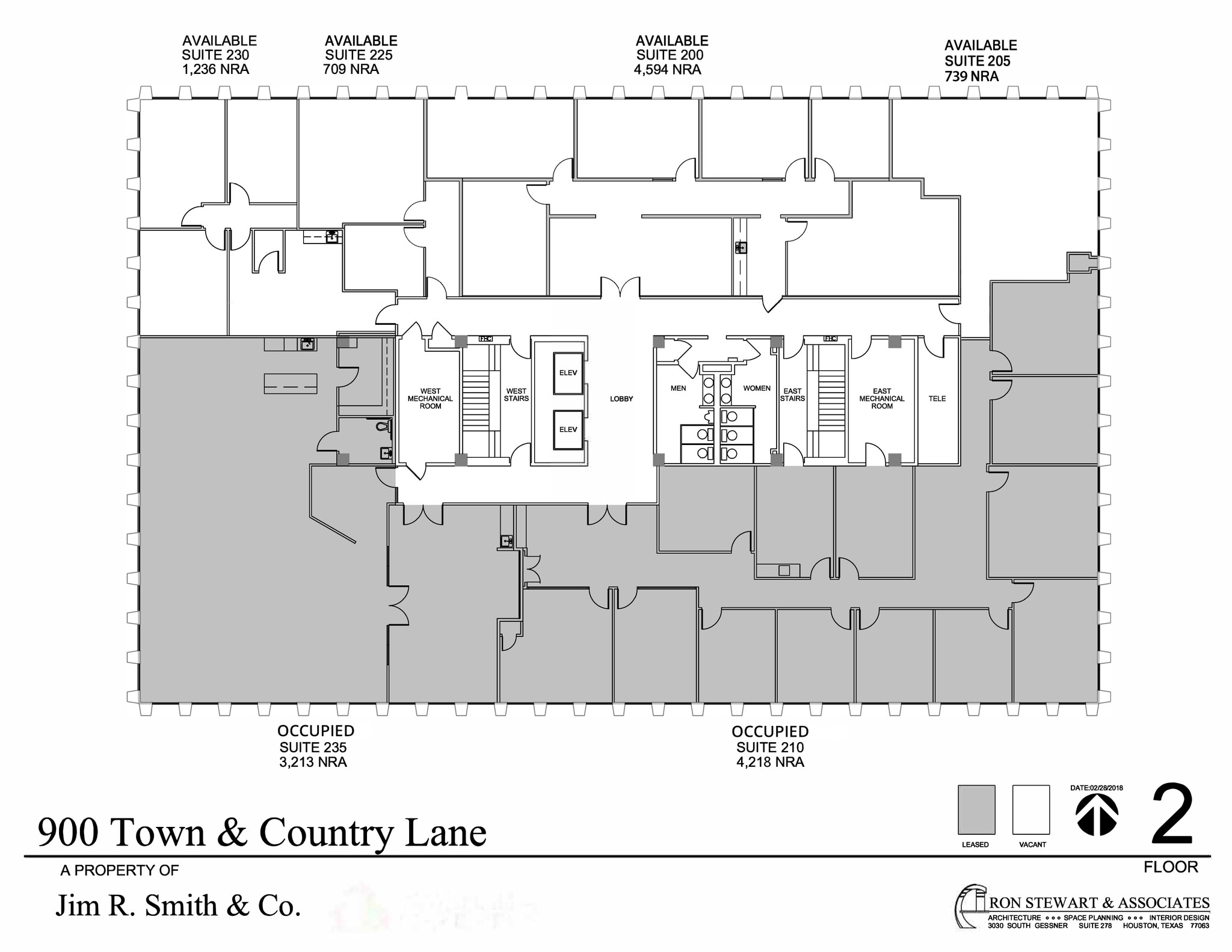 900 Town & Country Blvd, Houston, TX à louer Plan d’étage– Image 1 sur 1