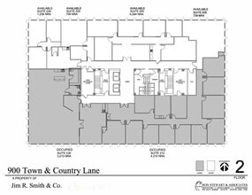 900 Town & Country Blvd, Houston, TX à louer Plan d’étage– Image 1 sur 1