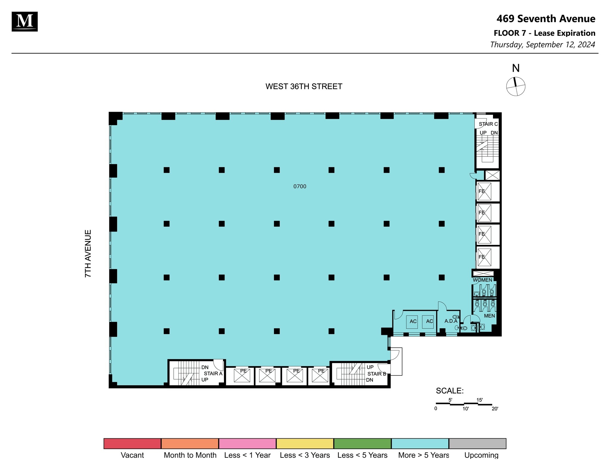 469 Seventh Ave, New York, NY à louer Plan de site– Image 1 sur 1
