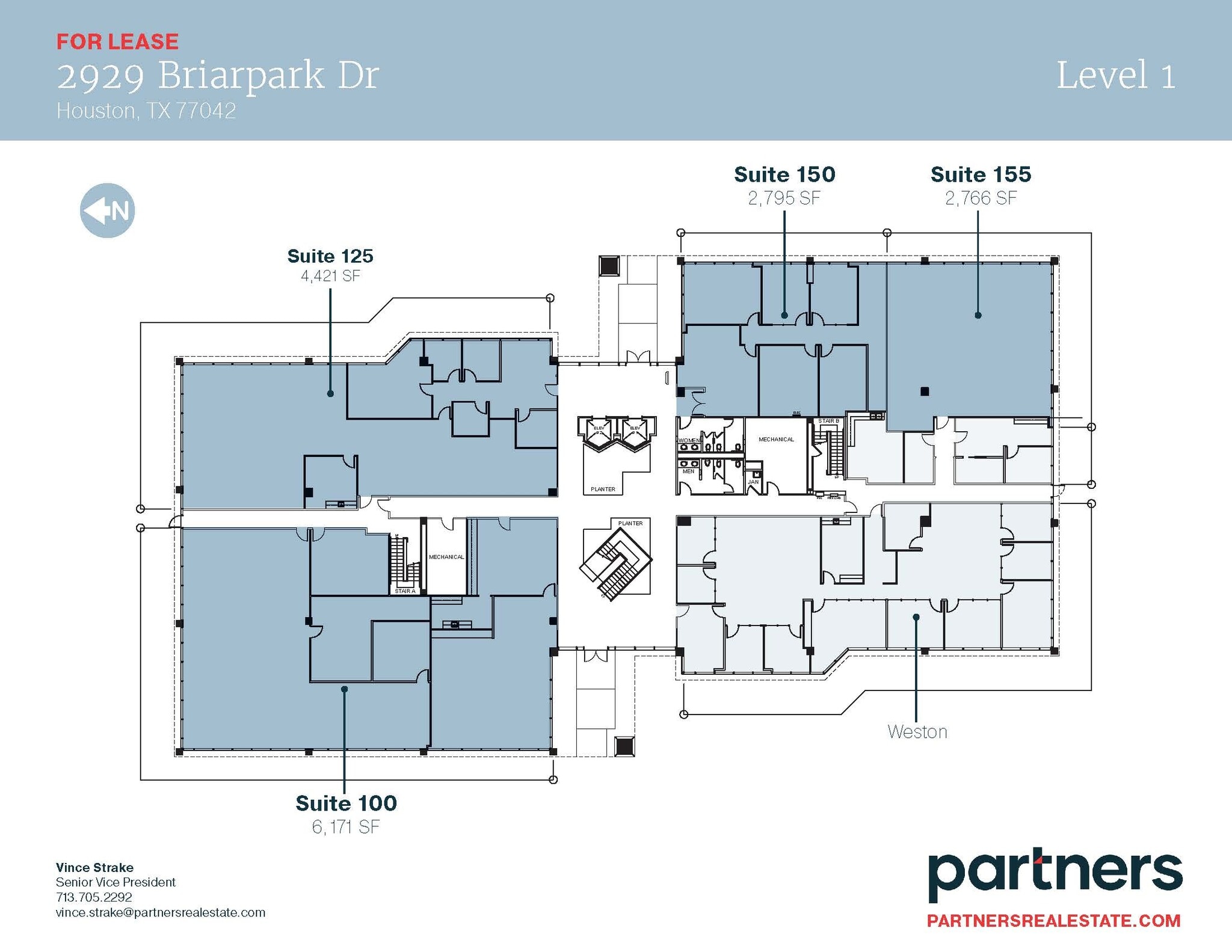 2929 Briarpark Dr, Houston, TX à vendre Plan d’étage– Image 1 sur 1