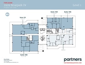 2929 Briarpark Dr, Houston, TX à vendre Plan d’étage– Image 1 sur 1