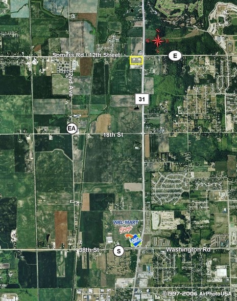 1200 Green Bay Rd, Somers, WI à vendre - Aérien – Image 2 sur 3