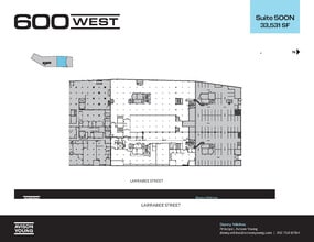 600 W Chicago Ave, Chicago, IL à louer Plan d’étage– Image 2 sur 9